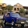 1:32 Russian LADA NIVA LADA 2106 Alloy Model Cars Toy Diecasts Metal Casting Pull Back Music Light Car Toys For Children Vehicle 1