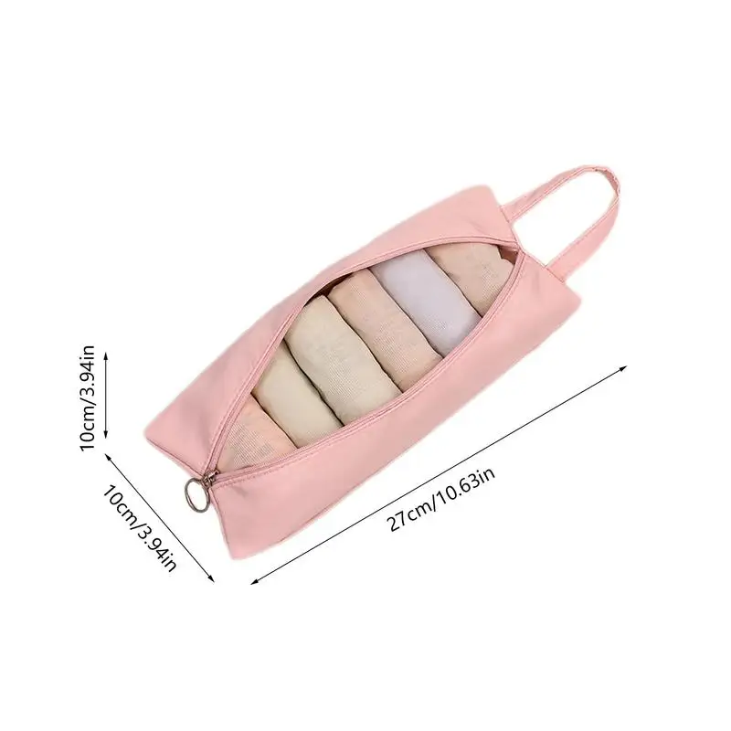 Underwear Travel Organizer Underwear Packing Cubes Storage Bag Women Cosmetic Stuff Washing Bag Portable Clothes Organizer Pouch 6