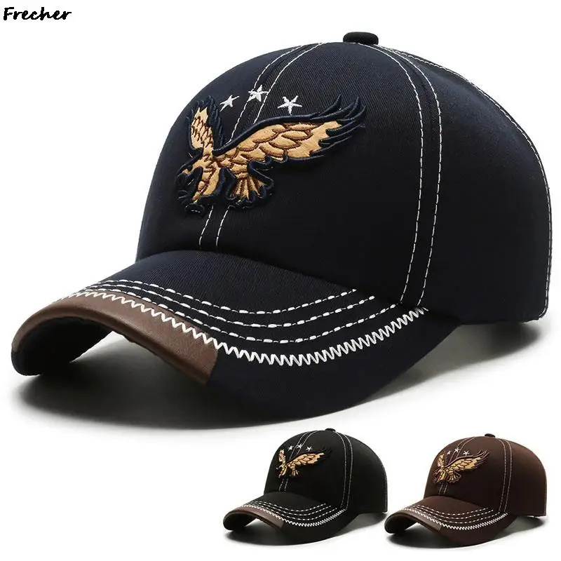 

Eagle Embroidered Golf Caps American Fashion Baseball Cap Men Women Casual Snapback Hat Hip Hop Casual Gorras Party Casquette