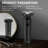 SEJOY Portable Clean Razor Men USB Electric shaver Powerful Beard Electric Razor Rechargeable Waterproof shaving Machine 3