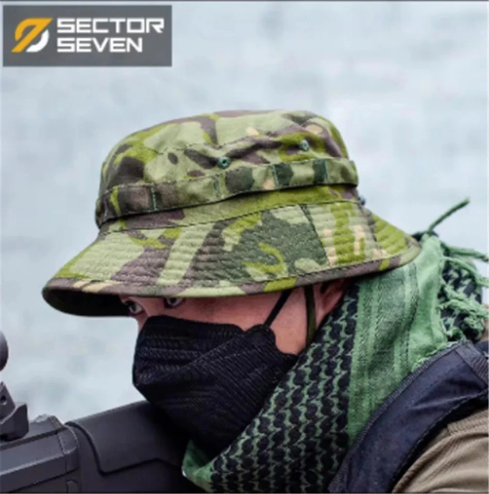 

Camouflage Boonie Men Hat Tactical Army Bucket Hats Military Multicam Panama Summer Hunting Hiking Fishing Outdoor Sport Sun Cap