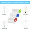 5-50pcs Rolling Tube Toothpaste Squeezer Toothpaste Seat Holder Stand Rotate Toothpaste Dispenser for Bathroom Accessories 5
