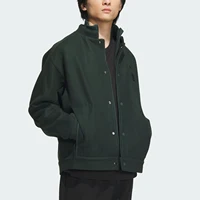 Adidas véritable nouvelle veste de sport décontractée ample à col montant pour hommes IX4286 2