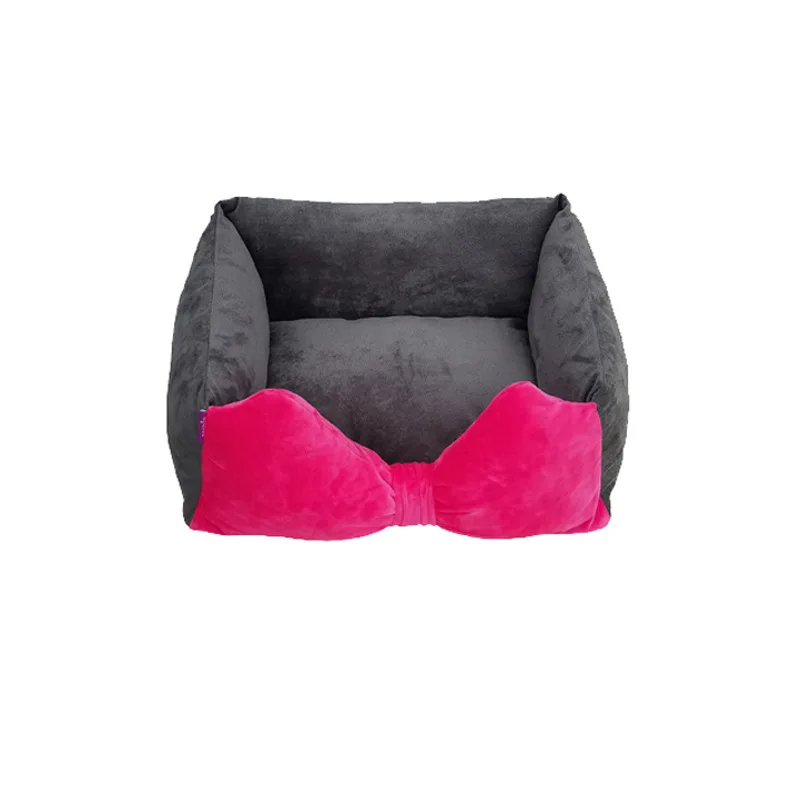 

Pet Dog Bed Sofa Mats Pet Products dog Big Bow Accessories Dogs Basket Supplies For Small Medium Large House Cushion Cat Bed