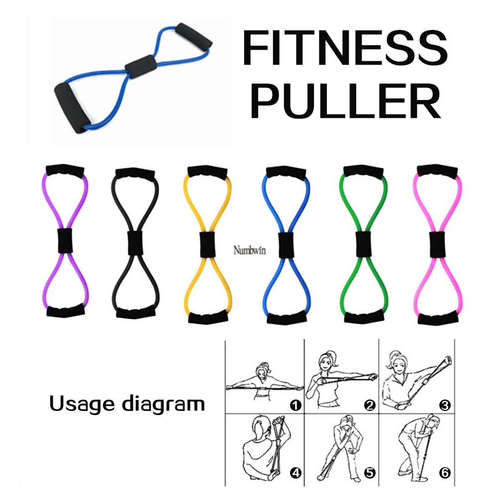 11pcs Yoga Fitness Pilates Set Pilates Rings Ball Set Resistance Bands Working Out Glutes Yoga Ball Stretching