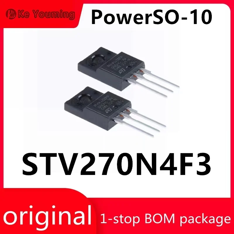 

Transistor FET, Integrated Circuit IC, Transistor, Transistor, MOSFET, PowerSO-10, STV270N4F3, PowerSO-10, 1Pc