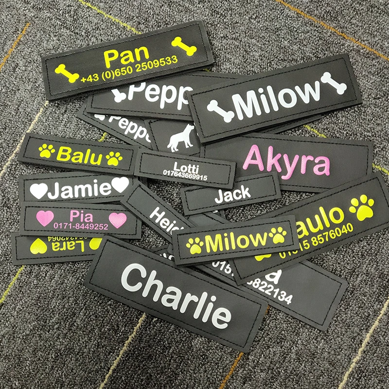 Personalized Dog Harness Tags Custom Tags Dog Harness Harness Dog