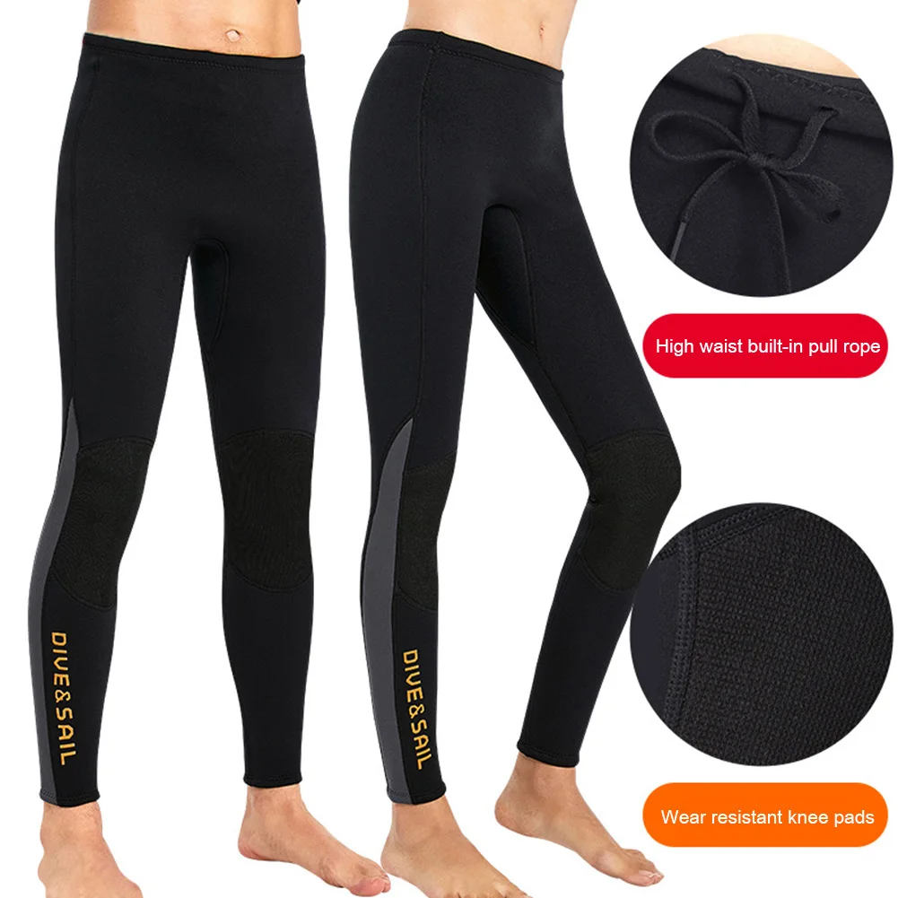 

Men Wetsuit Pant 3mm Neoprene Pants for Diving Surfing Scuba Snorkeling Winter Swimsuit Keep Warm Trousers Wet Suit Scuba Diving
