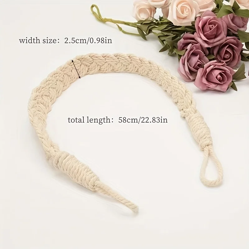 Curtain Tiebacks Handmade twisted rope curtain tiebacks for living room and bedroom home decoration