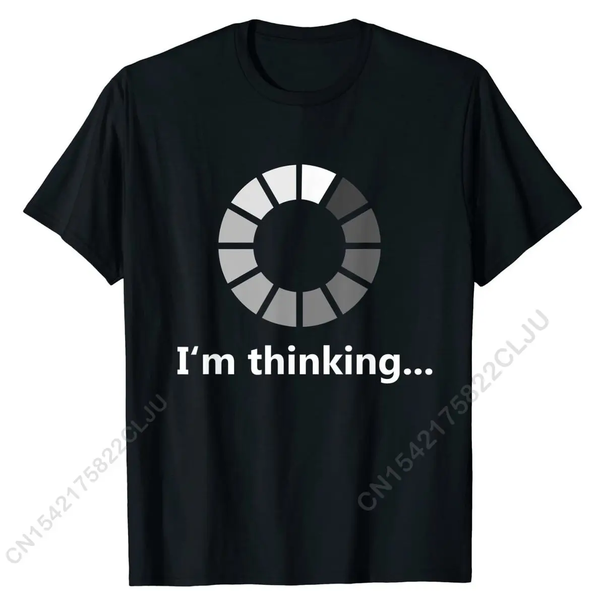 

Funny Programmer I'm Thinking T-Shirt Tshirts Custom New Coming Adult Men Tops Shirt Custom Cotton