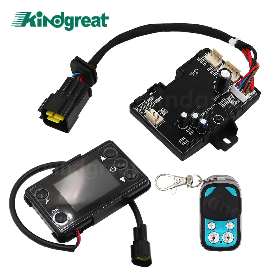 12V 24V 2-8KW Diesel Heater LCD Monitor Control Board Motherboard Advanced  Set #