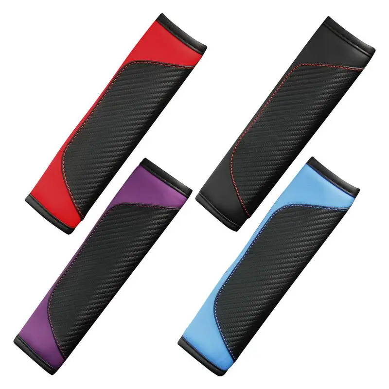

Car Seat Strap Pads Soft And Comfortable Shoulder Strap Cushion Enhance Driving Comfort With Plush Seat Belt Shoulder Pad