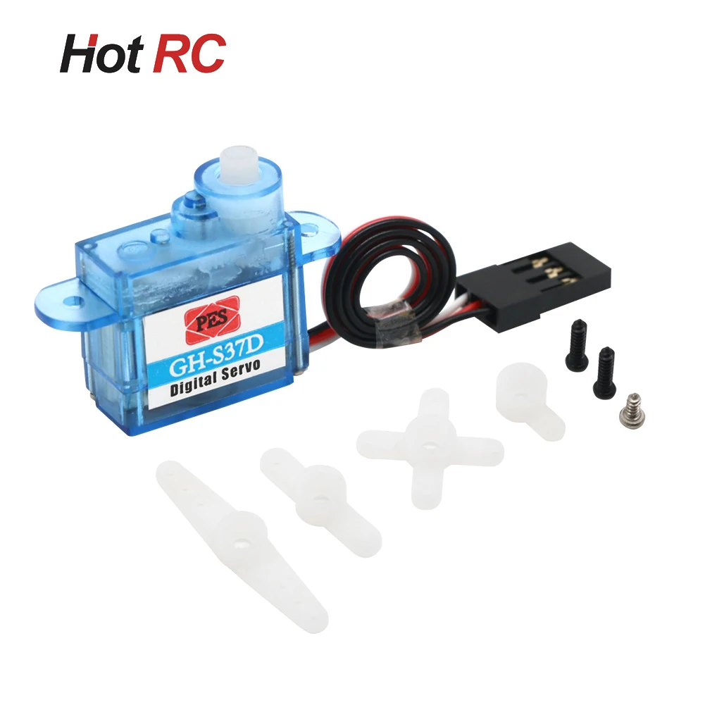 5 / 10 / 20 / 50 / 100 Pz Pes Gh-S37A 3.7G Servo Mini Micro Servo Per Rc Aereo Elicottero Barca Auto
