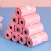 1/5/10 Rolls Biodegradable Pet Supplies Dog Poop Bags For Waste Refuse Cleanup Puppy Cat Pooper Scooper Bag Rolls Outdoor Clean 5