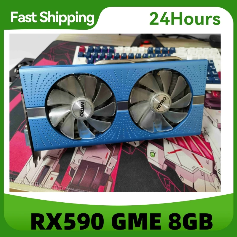 Sapphire RX590 GME 8GB 14nm Radeon Pulse Edition GDDR5 PCIe 3.0 x16 ...