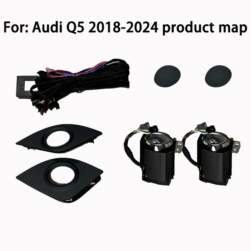 Tweeter lift Speaker with ambient light for Audi A6 C7 C8 A7 A4 A5 B8 B9 Q5 2017
