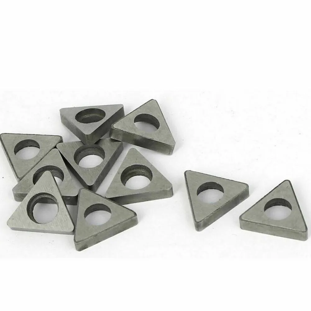 10 PCS MT1603 Cutter Bar Shim Triangular CNC Turning Tool Holder Alloy Cutter Pad Tool Base Wedge Accessories Lathe Parts