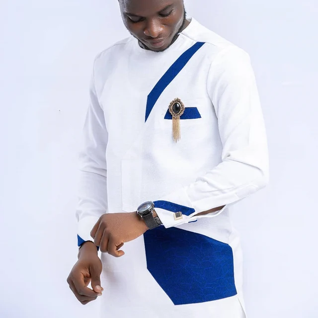 Bolaji Long Sleeve Dashiki Outfit - Image 2