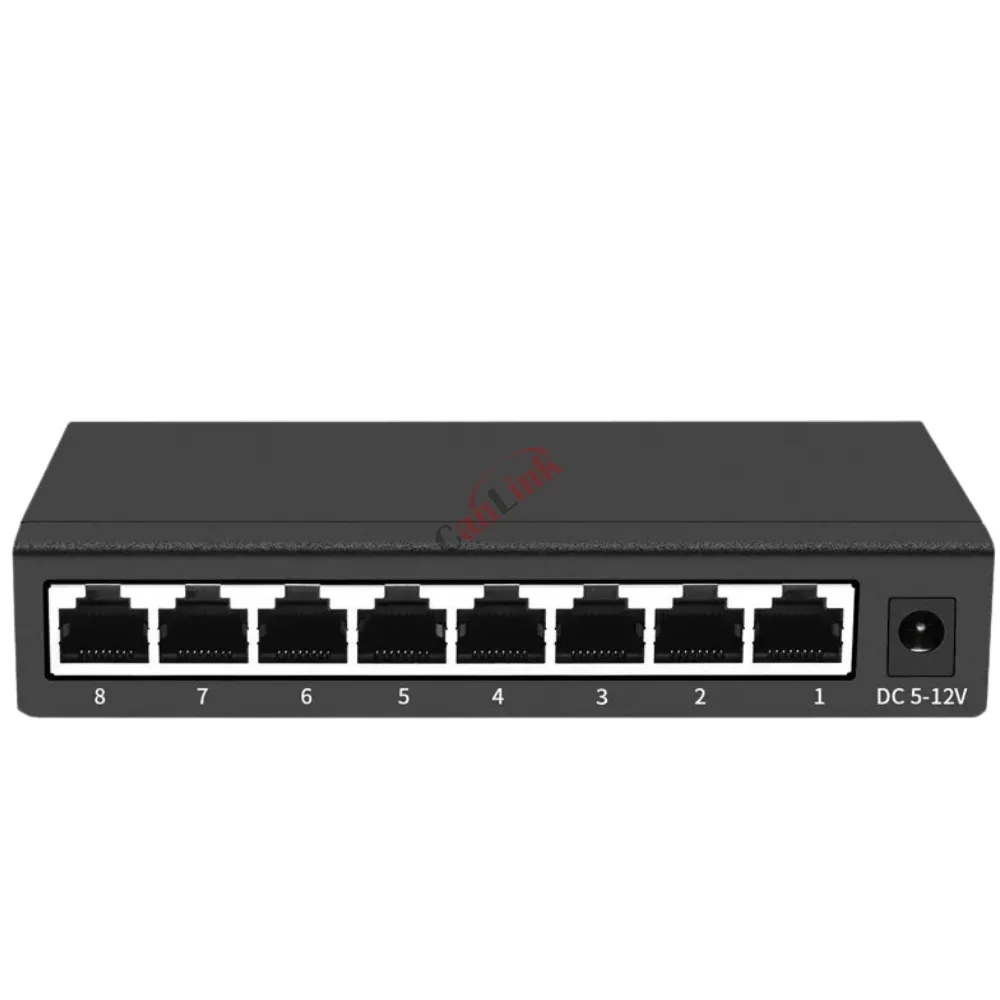 2023 New Design 5/8 Ports 100/1000Mbps RJ45 Gigabit Ethernet Switch Mini Network Switches Ethernet Splitter Lan Hub Switch