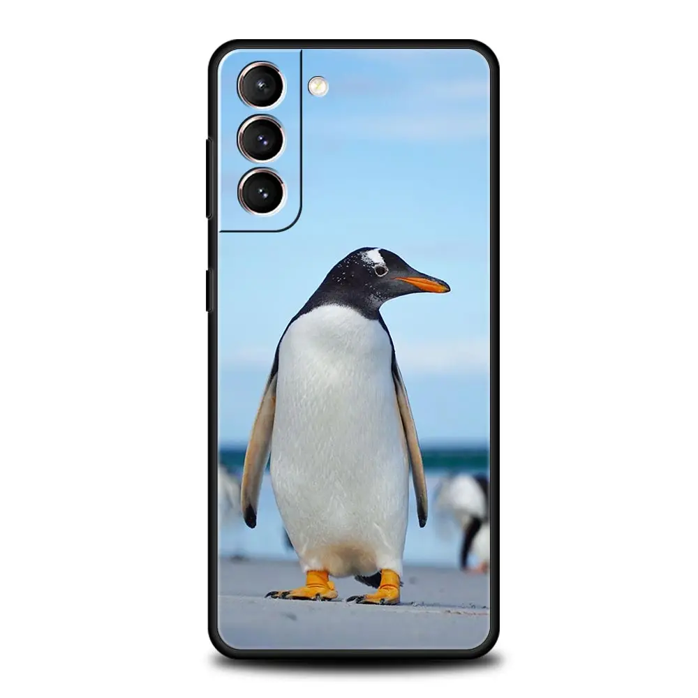 Penguin Arctic Soft Silicone Phone Case Cover
