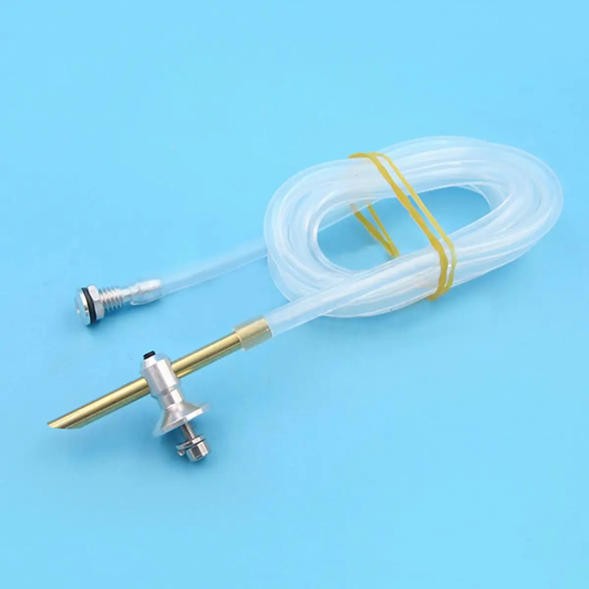 Kit refroidissement eau moteur ESC bateau RC - Tube silicone 3x5mm 1m + buse M6 + essuie-glace