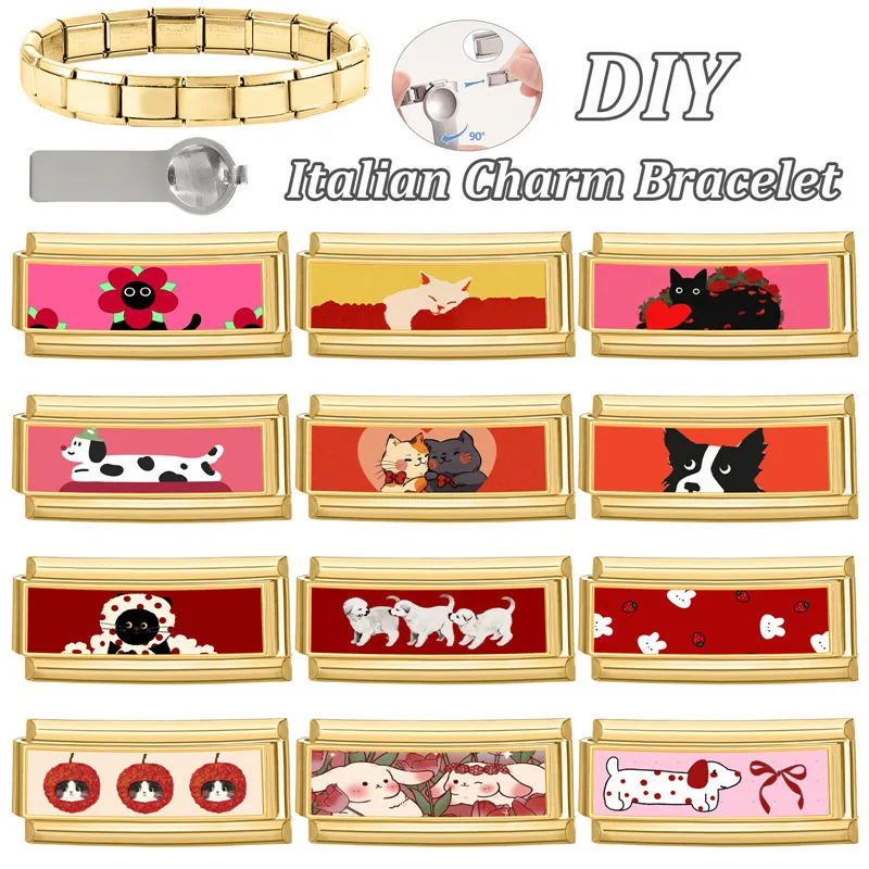 Gold DIY Charm Bracelet