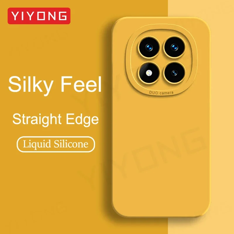YIYONG Original Liquid Silicone Soft Phone Case - Enhanced Protection and Style