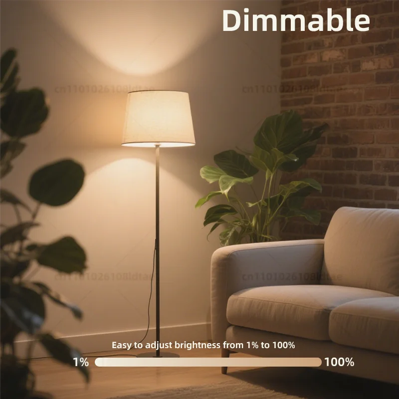 WiFi Smart LED Bulb - Dimmable E27 LED Light with Alexa & Google Voice Control