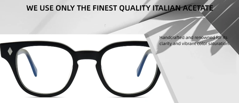 Neue stilvolle optische Brille mit Retro-Nieten-Design, hochwertiger Acetat-Rahmen, Unisex, Johnny Depp-Rahmen, klare Gläser. – Detail 2