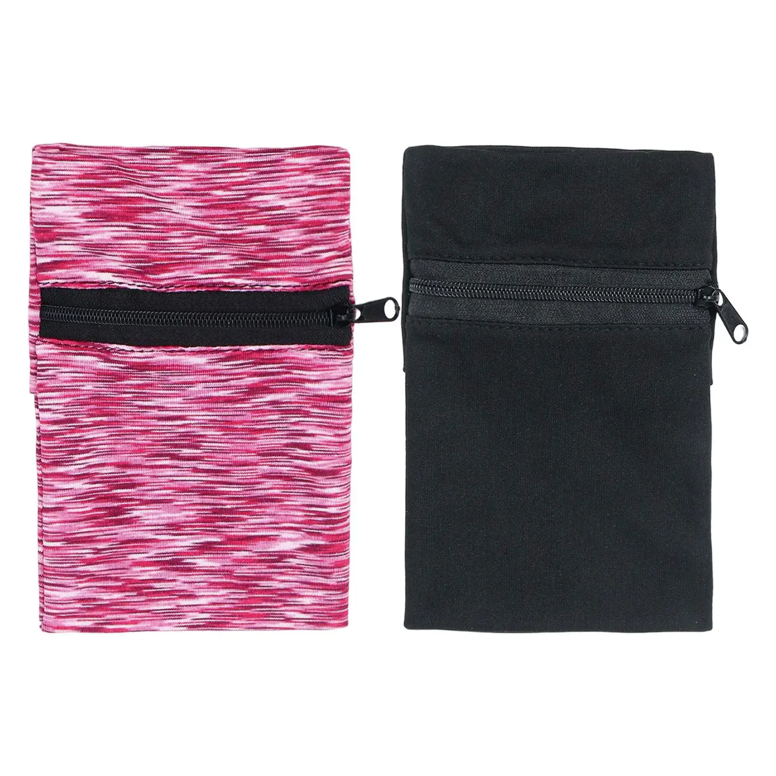 

Sports Wrist Pouch Wrist Wallet Phone Holder Sweatband Wristband Sleeve Bag Sleeve Strap for Men Women Walking Home Gym Workout