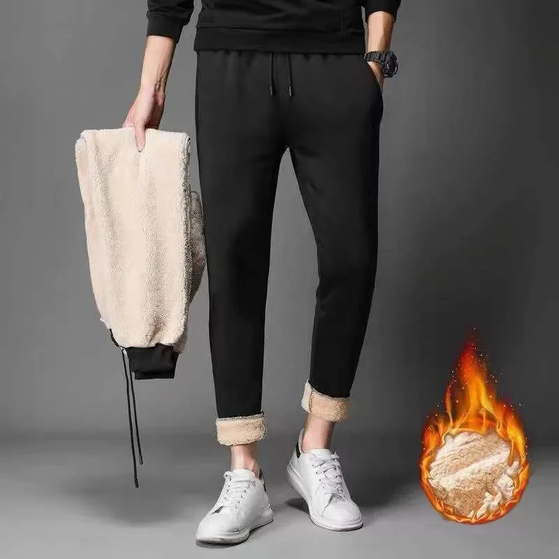 [One-piece package] cashmere pants