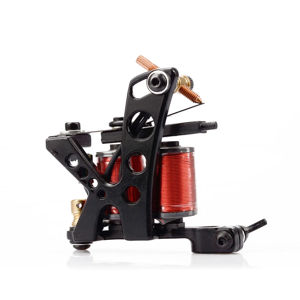 10 Wrap Coil Tattoo Machine Gun For Liner And Shader Beginner Beauty Care Tool Tattoo Body Art Machine Supplies tattoo supplies