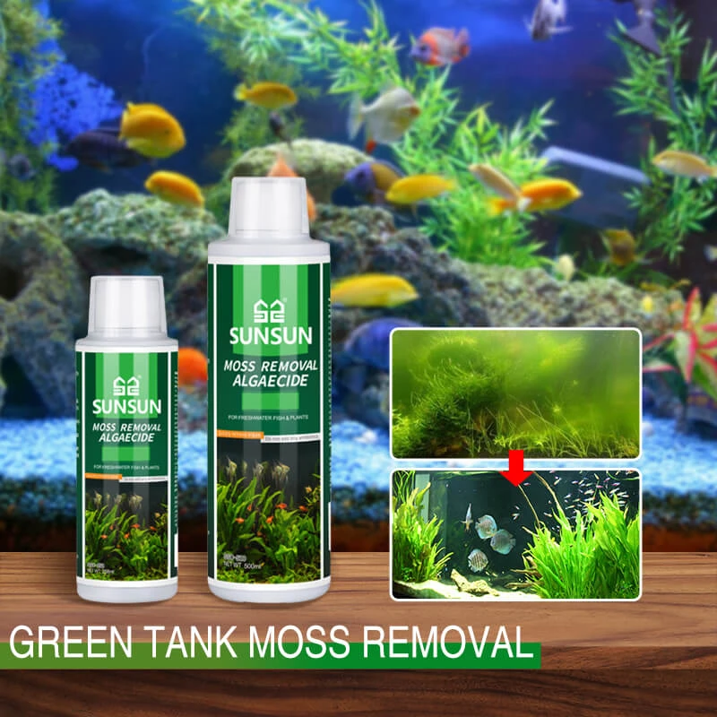 258ml Moss Remover for Fish Tank Aquarium Algaecide Water Algae Control Cleaning Tools Fish