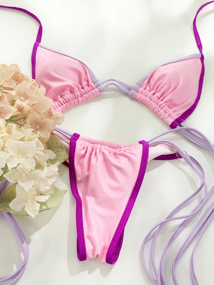 Tanga para mujer de elastano