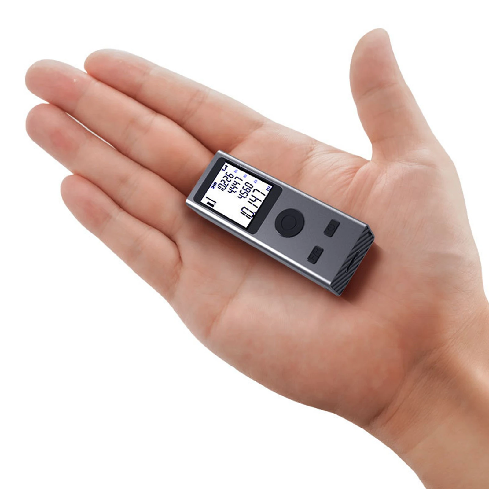 Laser Rangefinder Mini Laser Rangefinder Digital Tape Measure Laser Ruler USB Charge Aluminum Alloy Fuselage Measuring Distance 30/50/60m