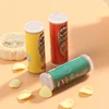 1 set/3 pcs 1:12 Dollhouse Miniature Food Potato Chips BottlesMini Simulation Potato Chips Bottle Dolls Kitchen Food Toys 1