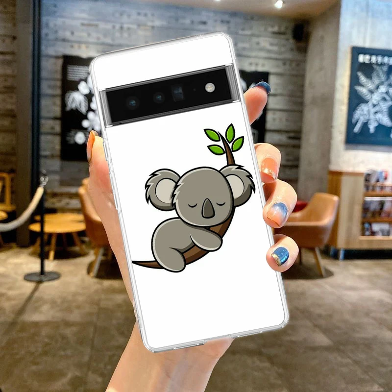 Koala Design Clear Soft TPU Phone Case
