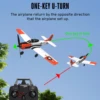 T28 Trojan RC Plane 761-9 2.4G 4CH Warbird RC Airplane One-key Aerobatic Remote Control Aircraft Plane Model for Children Aldult 4