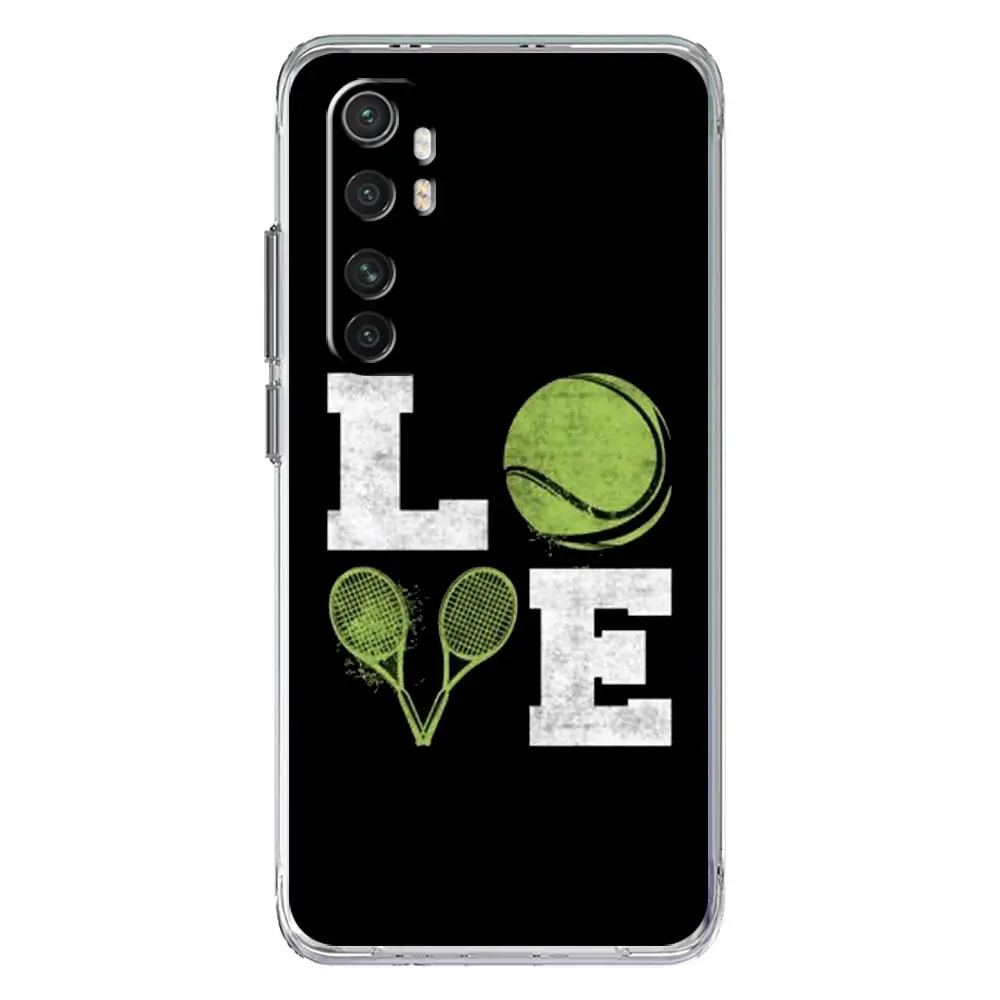 Clear Tennis Ball Sport Phone Case Cover