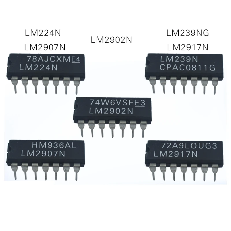 

1PCS LM224N LM2902N LM2907N LM239NG LM2917N