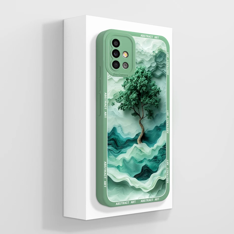 Vintage Flowers Shockproof Silicone Phone Case - Soft Liquid Back Cover