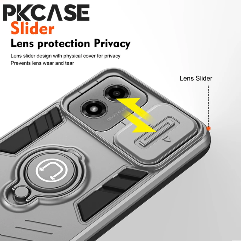Shockproof Magnetic Stand Case for Motorola Devices - PKCASE