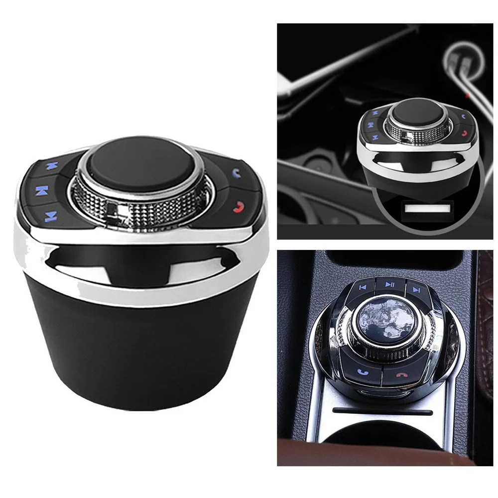 

Universal Multifunctional Steering Wheel Buttons Retrofitted With Android Large Screen Navigation Wireless Controller Accessorie