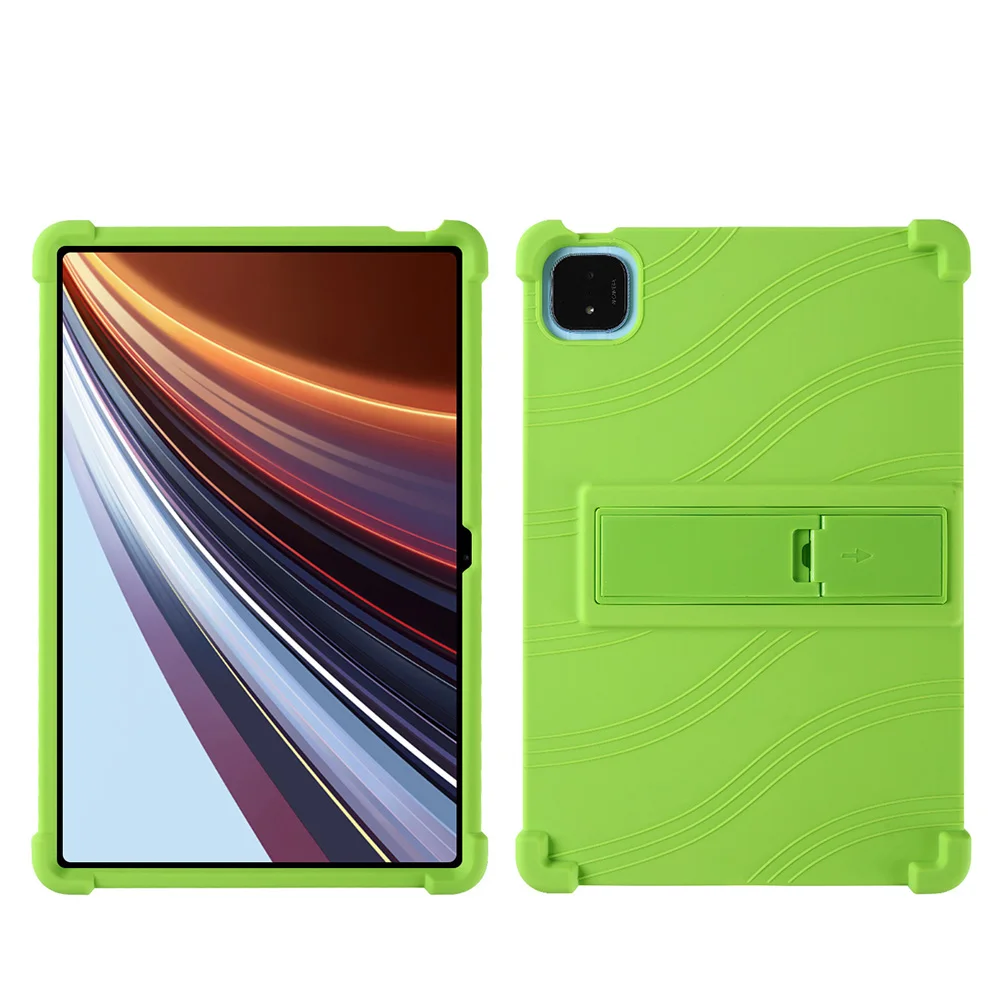 Shockproof Soft Silicone Protective Stand Case Cover