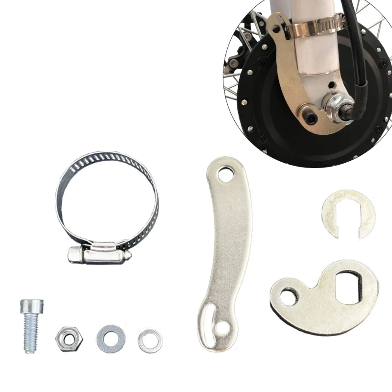 

Universal Ebike Torque Washers Electric Bike Torque Arm Accessory for Front Rear