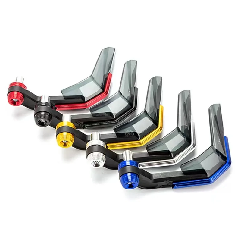Handlebar Protectors Windproof Universal 7/8" For Motorcycle Scooter Mountain E-Bike Brake Lever Guard Aluminum Stiffener