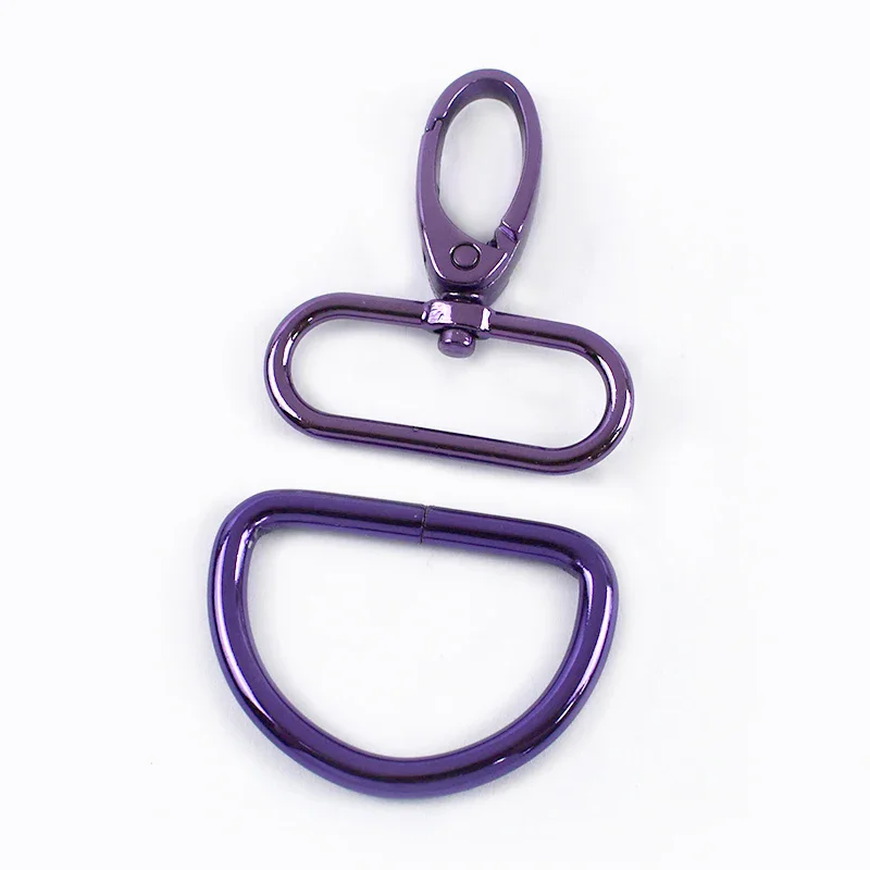Versatile Metal Buckles and Clasps Set for DIY Bag and Pet Collar Accessories
