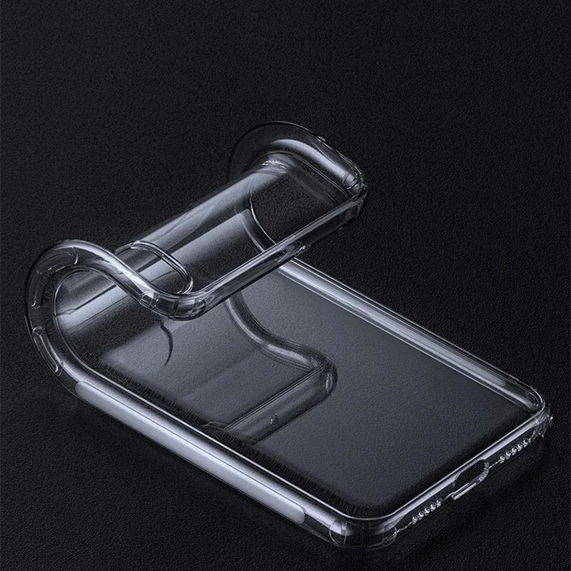 Transparent Silicone Phone Case - Soft TPU Back Cover