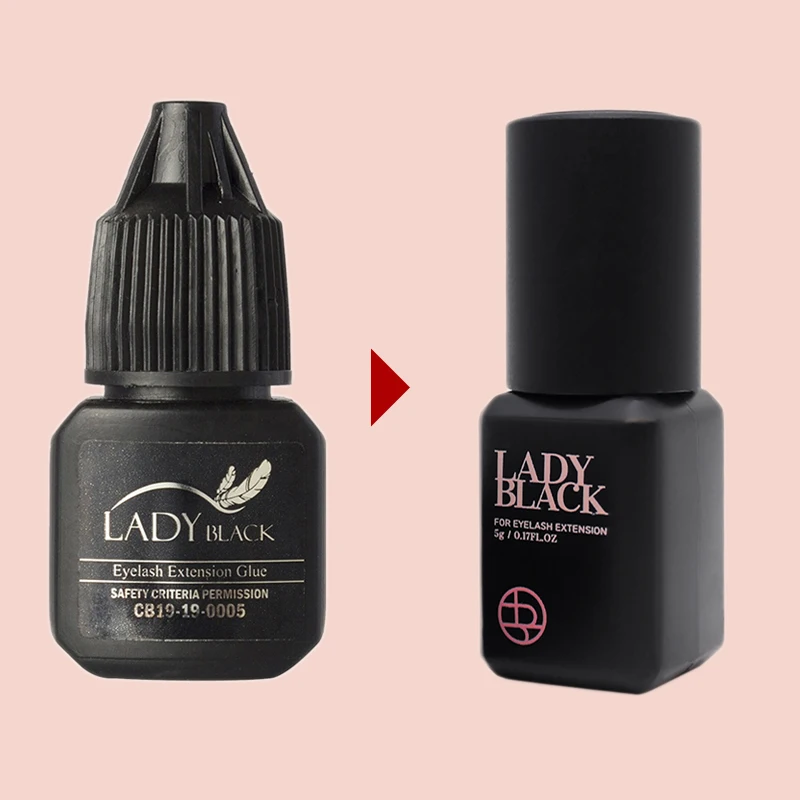 Eyelash Glue 5ml Original Lady Black Eyelash Extension Glue Korea Professional For Eyelash Extensions Makeup Tools eyelash glue