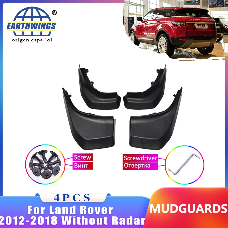 

Auto Mud Flaps For Land Rover Evoque 2012-2018 Without Radar Splash Guards New Mudflaps For Land Rover Land Rover Evoque Fender